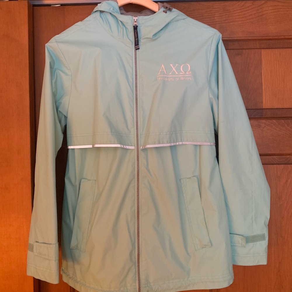University of Illinois AXO rain jacket